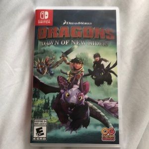 DreamWorks Nintendo Switch Dragons Dawn of New Riders Game